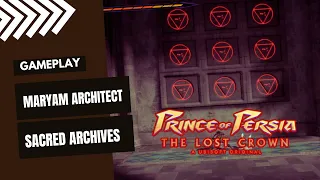 SACRED ARCHIVES PUZZLE MARYAM ARCHITECT PRINCE OF PERSIA THE LOST CROWN GAMEPLAY GIMSAJO