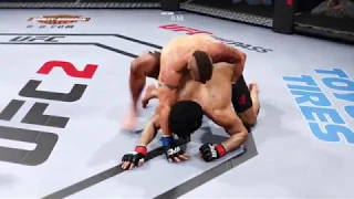 Bruce Lee vs. Diego Sanchez (EA Sports UFC 2) - CPU vs. CPU