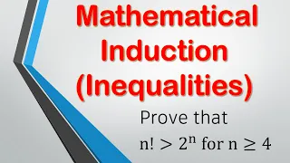 Mathematical Induction - Inequalities