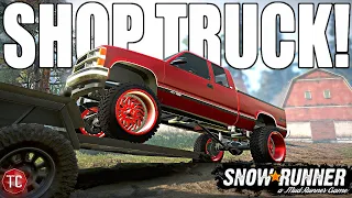 SnowRunner: BUILDING My NEW Chevy K3500 SHOP TRUCK! RP