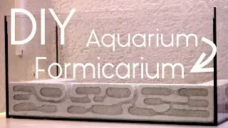 DIY - Aquarium to Formicarium Modification