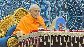 Mahant Swami live darshan |Makar Sankranti| Joli Parva || મહંત સ્વામી લાઈવ દર્શન |surat Akshardham