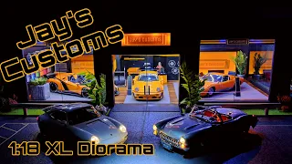 1:18 XL Model Car Diorama - Jay's Customs