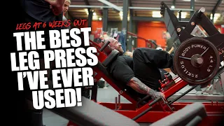 LEGS DAY 6 WEEKS OUT // THE PREP EP 15 // THE NYTRAM PRO SERIES LEG PRESS IS HERE