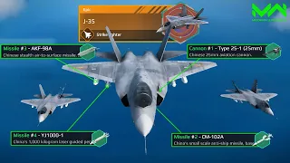 February VIP Strike Fighter! J-35 Full Review, Test and Gameplay | Modern Warships Alpha Test