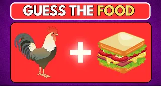 Guess the Food by Emoji 🍕🥤/ Food and Drink Emoji Quiz