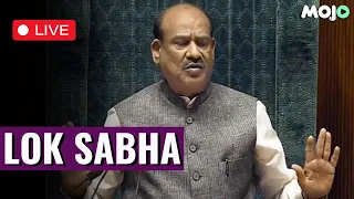 Lok Sabha LIVE I Parliament Budget Session I Om Birla I Elections 2024