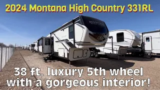 2024 Keystone Montana High Country 331RL Luxury Rear Living 5th Wheel