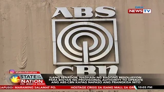 SONA: Ilang senador, naghain ng bagong resolusyon para bigyan...