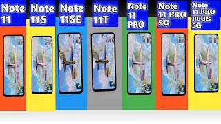 Redmi Note 11 Pro+ vs Redmi Note 11 Pro 5G vs Note 11 Pro vs Note 11/11S | Battery Drain Test |