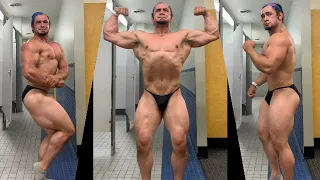 NPC Bodybuilder Daniel Stewart - Posing Practice