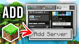 How To Add Servers To Minecraft Bedrock (All Versions) - Full Guide