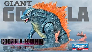 Godzilla X Kong the New Empire GIANT Godzilla Review!!! Playmates!!!