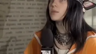 Billie Eilish - Короткое интервью про фанатов (Rus)