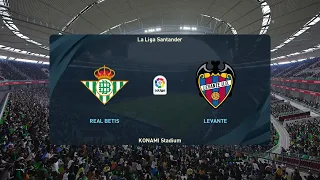 PES 2021 | Real Betis vs Levante UD - Spain La Liga | 19/03/2021 | 1080p 60FPS