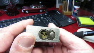 (109) American Series 50 Padlock SPP'd & Gutted.