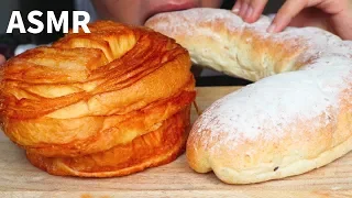 ASMR Eating Sounds | Cream Cheese Bread & Layer Bread (Soft Chewy Eating Sound) | MAR ASMR