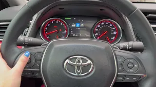 2018-2021 Toyota Camry Maintenance Light Reset/Oil Change Reset