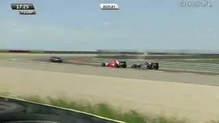 WSR 3.5 2014. Aragon. Marlon Stöckinger and William Buller crash