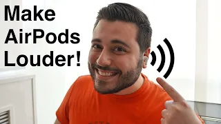 How to Make Your AirPods Louder! (All Models)