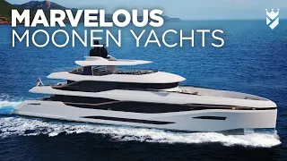 MAGNIFICENT MOONEN YACHTS...AND VIEWERS QUESTIONS ANSWERED!!!