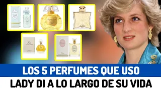 🔴Los PERFUMES que ACOMPAÑARON a LADY DI a lo LARGO de su VIDA