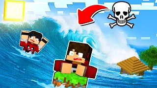 Sobreviva a uma TSUNAMI no Minecraft! ✭ Guihh ✭