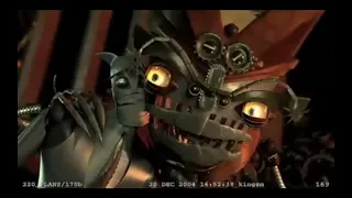 Robots deleted scenes and early test footage found (rare)