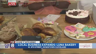 Kenny's sweet tooth is in heaven at Luna Bakery & Cafe