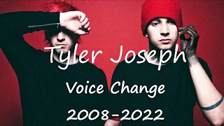 Tyler Joseph Evolution 2008-2022 | Best Live Vocals TOP