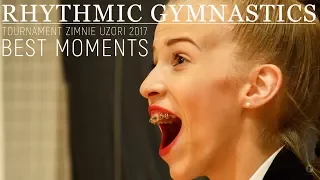 Художественная гимнастика Лучшие Моменты Зимние Узоры 2017 Rhythmic Gymnastics BEST MOMENTS RG 2017