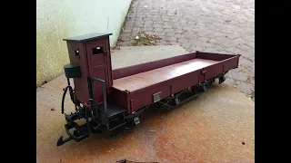 Magnus Hoehne full Metall 2x Goods Wagons Restaurations (Gauge G)