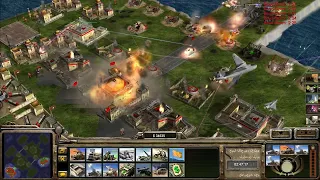 Command Conquer Generals Zero Hour Gla Toxin 1 vs 5 Hard Generals (Bay Of Pigs)