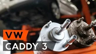 Как заменить топливный фильтр на VW CADDY 3 (2KB) [ВИДЕОУРОК AUTODOC]