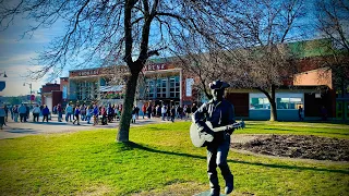 The Sudbury Arena & Sudbury Wolves present Stompin’ Tom Connors “The Hockey Song.”