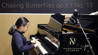 🎼[Mission Song🎹] " Chasing Butterflies Op. 63 No. 11 " /초등부, 4학년/ Piano Cover.