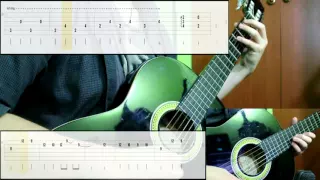 Undertale - Home (Guitar Cover) (Play Along Tabs In Video)