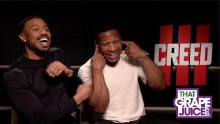 Creed III: Michael B. Jordan & Jonathan Majors on Teaming Up for Blockbuster Movie