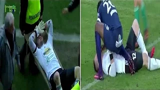 لاعب ينقذ حياة حارس مرمى الخصم من الموت بعدما بلع لسانه