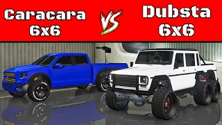 Caracara VS Dubsta 6x6 | Car Comparison | GTA Online | Which one to Buy? SUV  | NEW!