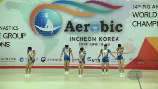 Korea  (KOR) - 2016 Aerobic Worlds, Incheon (KOR) - Qualifications Group
