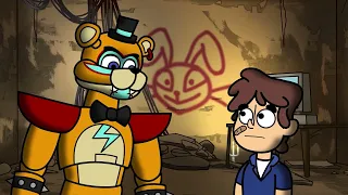 The Secret Origin of GLAMROCK FREDDY... (FNAF: Security Breach Animation)