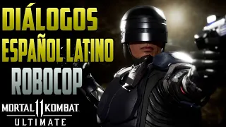 Mortal Kombat 11 Ultimate | Diálogos de Robocop en Español Latino |
