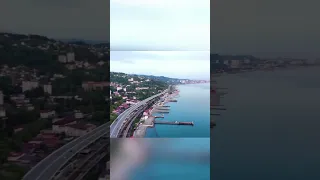 Береговая линия чёрного моря