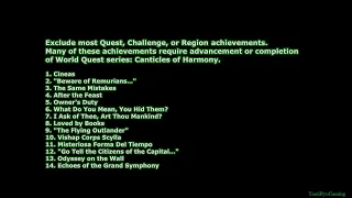 14 Non-Quest Achievements | Achievement | Genshin 4.6