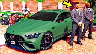 УГНАЛИ MERCEDES GT63S У ДОЛЖНИКА ! ОХРАНА В ДОМЕ ! - РЕАЛЬНАЯ ЖИЗНЬ В GTA 5 ⚡ГАРВИН