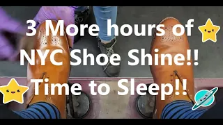 Can't sleep? 3 MORE HOURS of Chris' NYC Shoe Shine!  Go to Sleep! - #ASMR #NYC