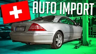 So importiert man ein Auto aus der Schweiz | RB Engineering | Mercedes Benz C215 CL 500