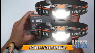 Victoper 2 Pack LED Headlamp