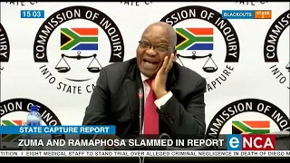 Zuma, Ramaphosa slammed in state capture report